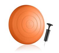 BODYMATE Cojín de Equilibrio Comfort con bombín, diámetro 33 cm | Cojín propioceptivo, cojín inestable, cojín de Asiento | Entrenamiento de Tronco, Espalda, Fitness, rehabilitación, coordinación