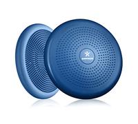 BODYMATE Cojín de Equilibrio con bombín, diámetro 34 cm | Cojín propioceptivo, cojín inestable, cojín Hinchable | Entrenamiento de Tronco, Espalda, Fitness, rehabilitación, coordinación