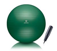 BODYMATE Pelota de Ejercicio para Fitnes con Sistema antirreventones | con bombín | Bola de Yoga Pilates y Ejercicio | Balón para Sentarse | Balon de Ejercicio para Fitness