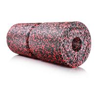 BODYMATE Rodillo miofascial Care con e-Book Libro electrónico I Dureza Media | con surco para la protección de la Columna | 35x14 cm