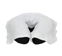 BodyMed cobertores desechables para cuna, de grado médico, ultrasuave, lujoso, no adherente, fundas para reposacabezas, para mesas de masaje y sillas de masaje, Pack De 2, Blanco, 1