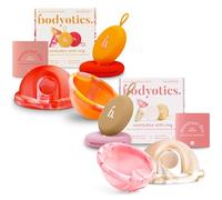 Bodyotics Discos Menstruales, Discos Reutilizables para la Regla, Set de 4