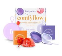 Bodyotics Set Copa Menstrual y Discos Menstruales, Set de 5, Lila
