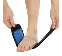 Bodyprox Cold & Hot Therapy Wrap, paquete de gel reutilizable para el alivio del dolor, (pie, brazo, codo, tobillo) Negro