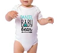 Bodys Personalizados para Bebés - 100% Algodón - Impresión Digital Premium - Crea un Body con tu Diseño o Texto