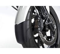 BODYSTYLE extensión del guardabarros delantero ABS plásticos negro mate, negro