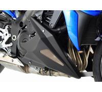 BODYSTYLE sartén para el vientre ABS plásticos negro mate, negro