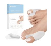 Bodytecni® Corrector de Juanetes | MEGAPACK 10 Uds Separador de Dedos del Pie de Silicona 0% BPA | Protector para Juanetes | Corrector para Hallux Valgus, Alivio Dolor, Relaja y Estira el Dedo Gordo