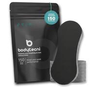 Bodytecni® MEGAPACK AHORRO 150 Tiras Nasales Deportivas Antironquidos Premium Negras | Nasal Strips Extra Fuertes Con Tecnología AVANZADA | Tiritas Nariz Mejora Respiración y Reduce Ronquidos