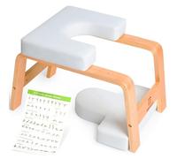 BODYWAKER Banco de soporte de cabeza de yoga, silla de yoga para entrenamiento de equilibrio, construcción de fuerza central, silla boca abajo para relajación, silla de inversión de entrenador de mano