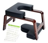 BODYWAKER Banco de soporte de cabeza de yoga, silla de yoga para entrenamiento de equilibrio, construcción de fuerza central, silla boca abajo para relajación, silla de inversión de entrenador de mano