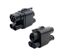 BOEAXTYUI Chiefleed CCS2 to CCS1 Adapter from CCS2 Charger to CCS1 EV CCS2 to CCS1 Electric Vehicle Charger DC Fast Ev Charging Adapter