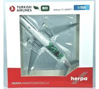 Boeing 777-300ER Turco Airlines (Bio Fuel ) Reg. Tc-Ljh 1:500 Herpa