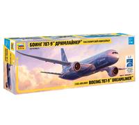 Boeing 787-9 Dreamliner Aeronave Civil 1:144 Kit De Modelo De Plástico ZVEZDA
