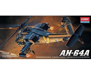 Boeing AH-64A Apache Helicóptero 1:72 Plástico Modelo Kit Academy