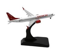 Boeing B737 MAX 8, Modelo de avión de Metal Fundido a presión HL8340 con Soporte, Regalo de colección de aleación, JC Wings 1:400