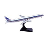 Boeing B777-300 - Avión de Metal Fundido a presión, Modelo N5014K, con Flaps hacia Abajo, Regalo de colección de aleación, 1:400