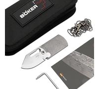 Böker Plus Knife - Cuchillo Para Perro, Navaja De Bolsillo Unisex Adulto, Gris (Grey), 9 6 Cm