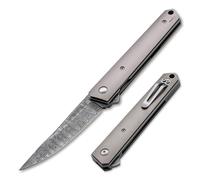 BÖKER PLUS Navaja de Bolsillo Kwaiken Flipper Damasco