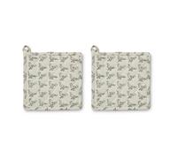 Boel & Jan Agarraderas Stina 20x20 cm 2-pack Beige