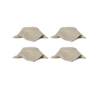 Boel & Jan Servilleta de lino Mandela 40x40 cm 4-pack Beige