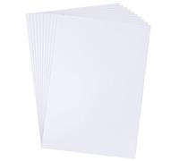 BOELLRUNO 25 Láminas de Plástico Mágico A4 Papel Termoretráctil Transparente Mate Manualidades para niños Bricolaje DIY Hojas encogibles (A)