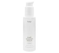 boep med - Crema solar mineral con filtro de óxido de zinc, SPF 50, para pieles muy sensibles, fórmula ligera, sin perfume (100 ml)
