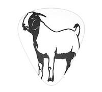 Boer - Púa de guitarra de cabra, 12 piezas, accesorios de guitarra, pastilla de guitarra adecuada para guitarra Yukriri y otros
