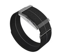 BoerHang Correas Compatible con COROS Heart Rate Monitor, Correa de Nailon Trenzado + Caja Metálica [Unisexo] Correa de Repuesto.Negro Seda