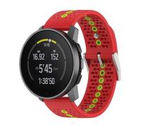 BoerHang Correas Compatible con SUUNTO Run, Cierre Desplegable con Muescas Correa de Reloj Deportivo de Silicona para Fitness.
