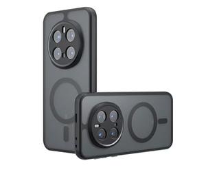BoerHang Funda Compatible con Xiaomi Poco X8 Power Funda Magnética. | [Antihuellas y Antiarañazos] Funda Protectora Esmerilada Translúcida.