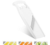 Börner Onda-Gofre PowerLine Cortador de Verduras (Blanco) • Cortador de Verduras Ondulado • Corte Ondulado/Gofre • Cortador de Patatas Rejilla • Cortador Ondulado