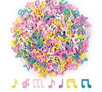 Bofanze Notas de Madera Coloridas, Confeti Musical madera, Scatter Deco nota para Conciertos y Scrapbooking