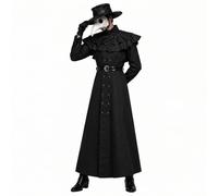 BOFITENG Disfraz de pestdoctor para hombre, para Halloween, carnaval, fiesta
