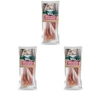 Bogar - Simply Wild - Chuches para Perros - Comida Perros como Complemento Nutricional - Medio Mega Hueso de Jamón x2-100% Cerdo Seco para Mordisquear - Ayuda a la Masticación Prolongada