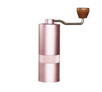 BOGAZY Cafetera Francesa Molinillo De Café Manual, Máquina, Pequeño Portátil para El Hogar con Manivela Prensa Café(Pink)