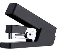 BOGAZY Grapadora Heavy Duty Grapadora sin Esfuerzo 24/6 26/6 con 1000 Piezas de Papel Grapas PowerSaving Encuadernación Suministros Mahine Stationery Office Material Oficina(Black with Staples)