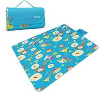 BOGAZY Manta Aire Libre Manta de Picnic portátil Impermeable a Prueba Arena, Estera Plegable Oxford Duradera for Acampar en Familia la Hierba Picnic Camping(B/200x145cm)