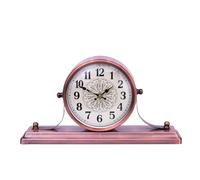 BOGAZY Reloj Chimenea Elegante Reloj De Escritorio Vintage Living Room Retro Home Essentials For La Decoración del Hogar Sala Estar Decorativo