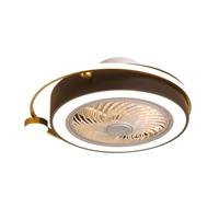 BOGAZY Ventiladores Techo Luz Remote Control Quiet Ceiling Fan Creative Invisible Light Lighting For Living Room Bedroom LED Dormitorio Sal