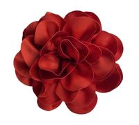 BOGEEL Broche de solapa de flores grandes para mujer, broche de solapa único y personalizado, joyería para fiestas y bodas