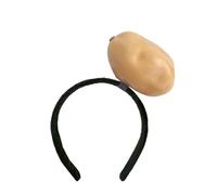 BOGEEL Diademas de punto con relleno de verduras, cómodas diademas para disfraz, accesorio para disfraz de fiesta, Potato, Suitable for head circumference 55-60