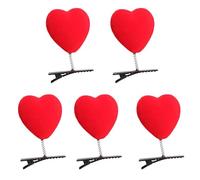 BOGEEL Juego de 5 pinzas para el pelo de pato de dibujos animados para niñas, carnavales, fiestas, horquillas para niñas y mujeres, pinzas de pelo de primavera para niños