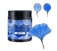 BOGEEL Pegamento de resina UV DIP para alambre, pétalos de flores, transparente, líquido ultravioleta, curado de cristales, fabricación de joyas para principiantes