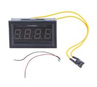 BOGEEL - Reloj digital compacto de 12 V/24 V, con visualización LED, 12 V/24 V, para salpicadero de coche, camión, vehículo