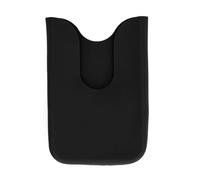 Bogged Bag Phone Holder Silicone Stylish Easy Access Cellphone Case Beach Bag Accessory for Most Scenarios Home Use Premium Material Vivid Colors (Black)