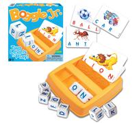 Boggle Jr The Original Grow-With-Me Alphabet Learning Game by Winning Moves Games USA Word and Picture Recognition Learning Game for Kids Ages 3+