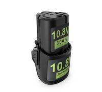 BOGJFC 10.8V 3000mAh 18650 Batería Li-Ion Pack Compatible for STIHL Cortasetos Aspirador De Mano FSA30 HSA26 HSA30 HSA40 GTA26 GTA40 BGA30 RCA20(1PCS)