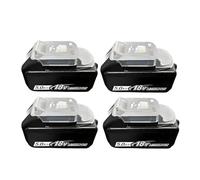 BOGJFC Batería 18V 5Ah/6Ah Li-Ion Sustitución Para Compatible Con Makita DGA504 DTD173 TW004G DTW700 Con BMS Indicador LED Celdas 18650(4PCS 5Ah)