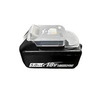 BOGJFC Batería 18V 5Ah/6Ah Li-Ion Sustitución Para Compatible Con Makita DGA504 DTD173 TW004G DTW700 Con BMS Indicador LED Celdas 18650(1PCS 5Ah)